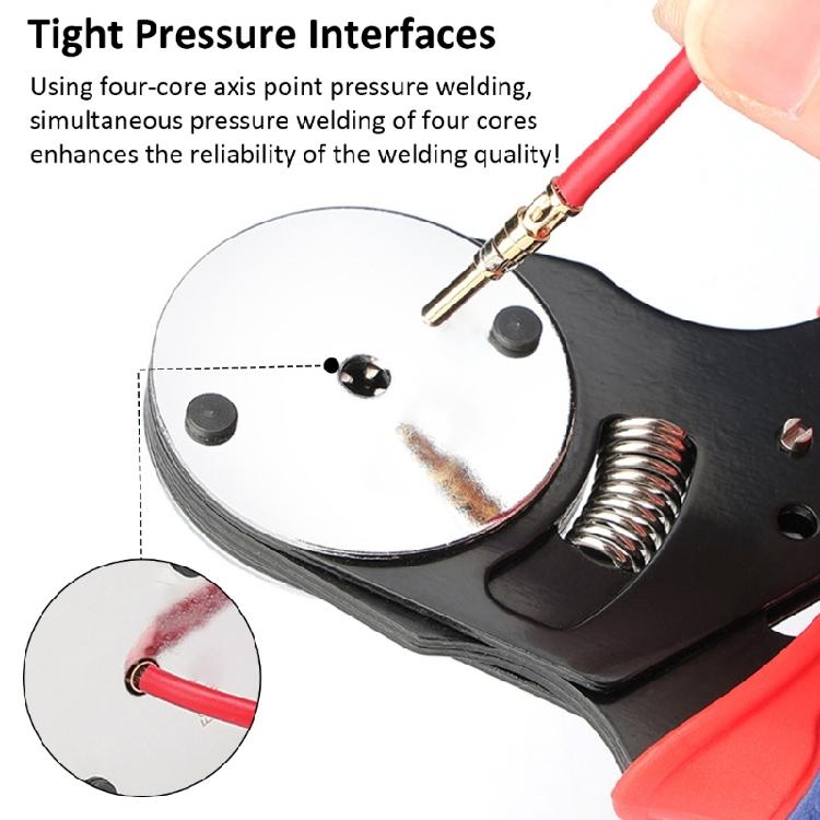 Deutsch Crimper 4 Way Indent Crimper Deutsch Crimping Wire Crimper Tool for Deutsch