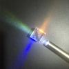 Triple Optical Glass Prism Physics Spectroscope Light Spectrum 303030mm Xcube