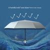 Van Gogh Starry Sky Titanium Silver Sunshade Umbrella, Dual-Purpose for Sun and Rain, Sun Protection, Uv Protection, Automatic High-Value Sun Umbrella