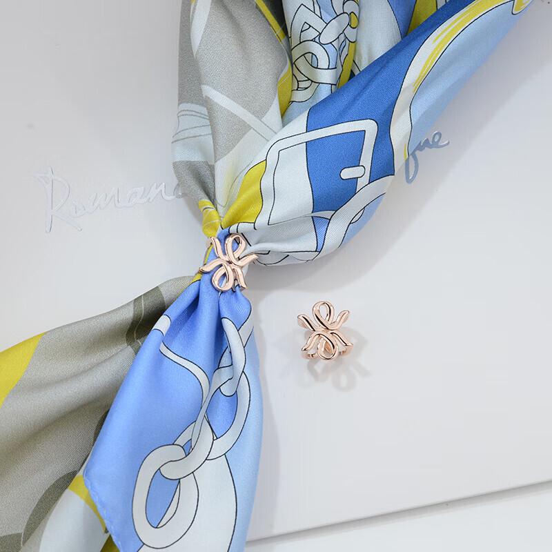 Wanshili Silk Scarf Buckle