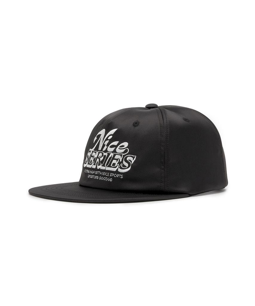 DISCUS ATHLETIC Nice Weather Collaboration Nice Series 5-Panel Cap Black