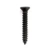 Musiclily Ultra M2.6x16mm Stainless Steel Neck Escutcheon Screws, Metric Size, Countersunk Head, for Electric Guitars, Black (Pack of 20)