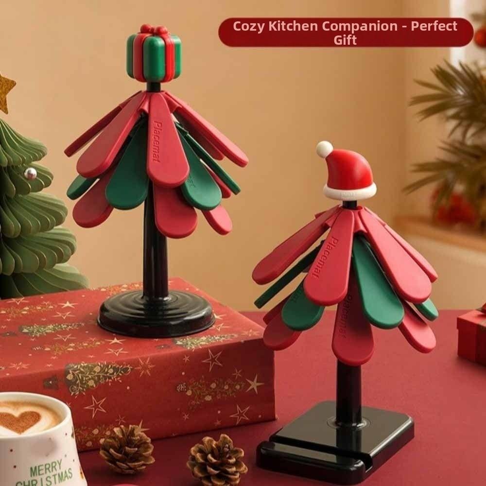 Hitzebeständige Silikon-Isolierunterlage Rutschfeste Wärmeisolierunterlage Feiertagsdekoration