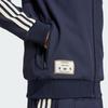 Adidas Originals X Juventus Collaboration Striped Comfortable Soft Versatile Slim Jacket Men Jacket Legendary-Black JF0459
