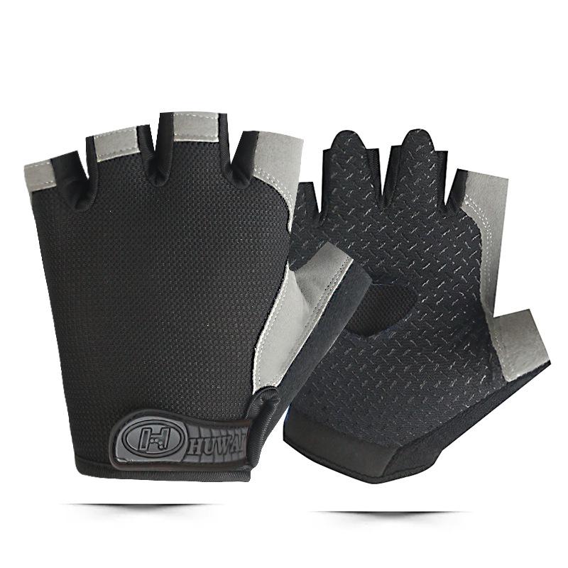Breathable Half-Finger Cycling Gloves - Non-Slip, Shock-Absorbing, Sun Protection for Outdoor, Yoga, Driving