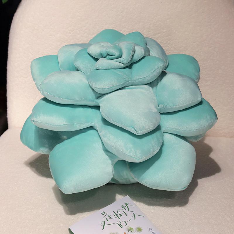 Neues Sukkulenten-Plüschkissen, lebensechte Topfpflanze, Sukkulenten-Plüschtier, gefülltes weiches Kissen, Sitz, Heimdekoration, Geburtstagsgeschenke