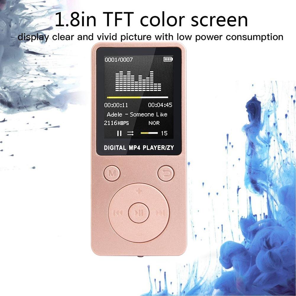 Matte 1.8 Inch MP3 MP4 Music Player FM Recorder Non Slip Portable MP4 Player