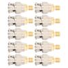 10Pcs RF Coaxial Adapter Cable Connector SMA Female To BNC Male Instrument Conversion Kit