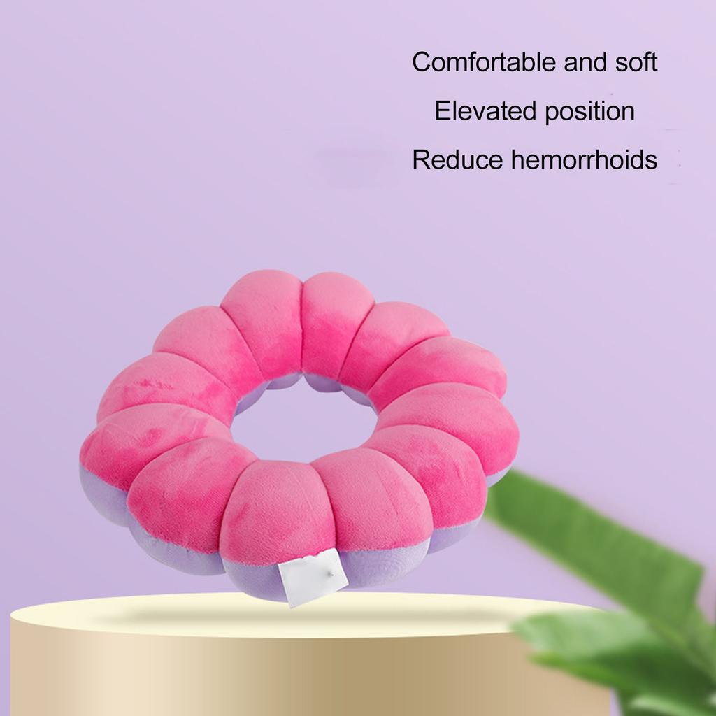 Bedsore Nursing Cushion Flower Shaped Reduce Pressure Hollow Out Breathable Elevating Pad