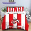 Custom Name 1.FC Köln Pattern Bedding Quilt Set  Home Decoration  Gift (1 * duvet cover + 2 * pillowcase  without core)