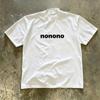 Unisex Unisex Simple Minimalist Text Slogan Graphic Print Oversized Relaxed Fit Heavyweight Cotton Crew Neck Short Sleeve Couple Casual Everyday Tee