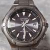 Used CITIZEN Citizen ATTESA H410 Titanium Radio Watch Eco Drive Duratect Waterproof Men's Working Item