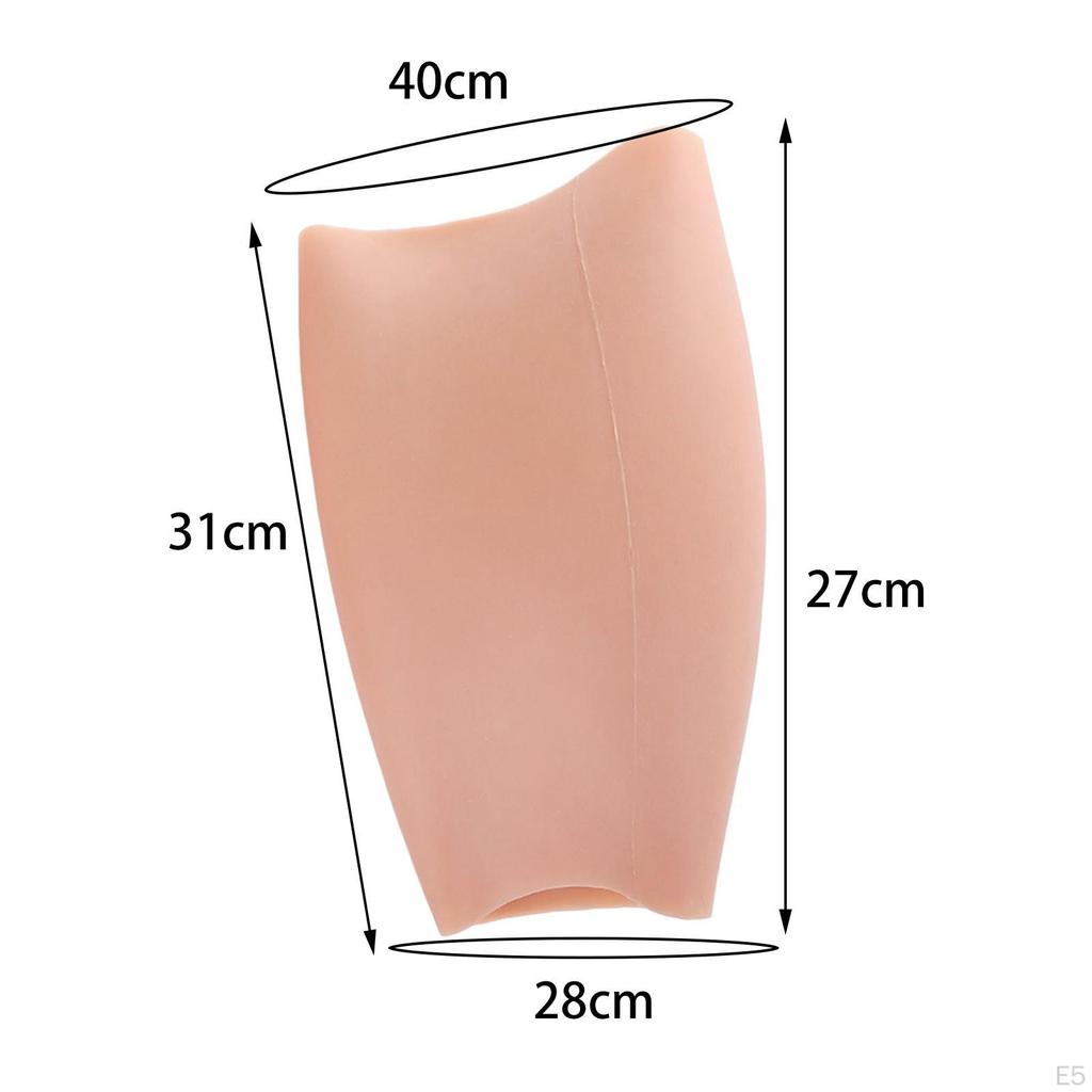 Silicone Leg Enhancement Limbs Scar Cover Pads Body Shaper for Thin Legs