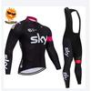 Set Maglia da Ciclismo in Pile da Uomo Invernale Termico Manica Lunga Abbigliamento da Bici per Ciclismo con Clima Freddo