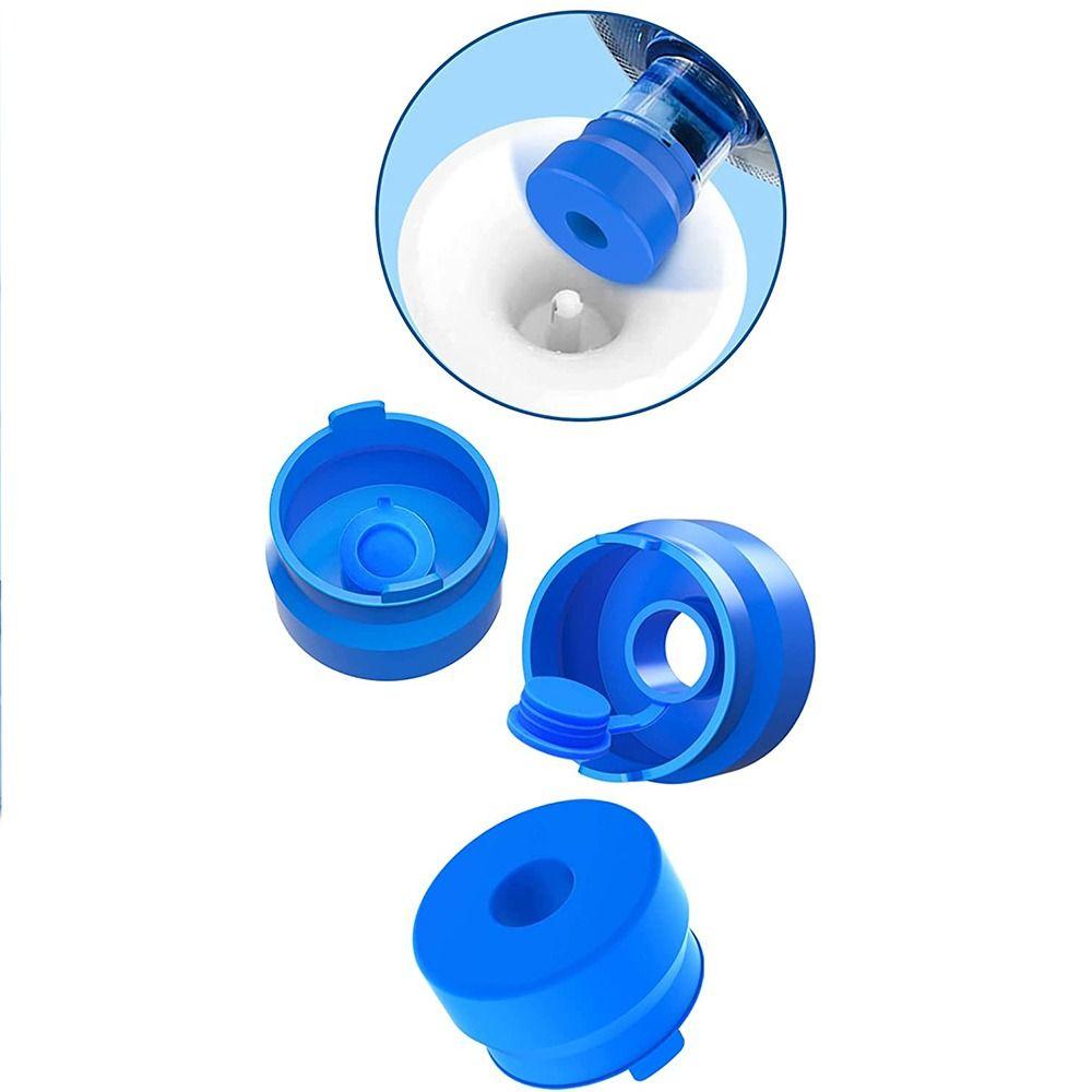 3PCS 3 and 5 Gallon Non Spill Bottle Caps Blue Water Dispenser Water Jug Cap  55mm Water Bottle