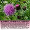 Organic Milk Thistle Capsules, Milk Thistle Extract Mixture, Nutritional Supplement, Suitable for Both Men and Women.