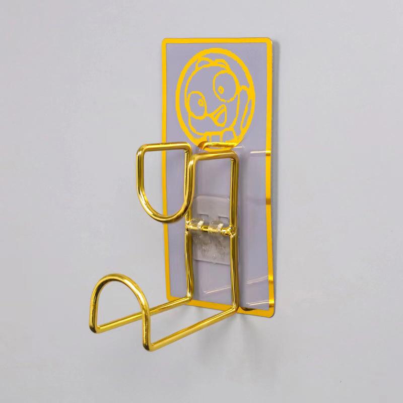 1/4/5pcs Household Non Perforated Washbasin Hook Storage Rack Kitchen Adhesive Hook Bathroom Storage Rack Bathtub Key Hook