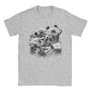 Vintage TShirt Beach Charles Oliveira Do Bronx  Hipster T Shirts  Cotton Tshirt for Couple Y2K Fun Pattern Short Sleeve Tops