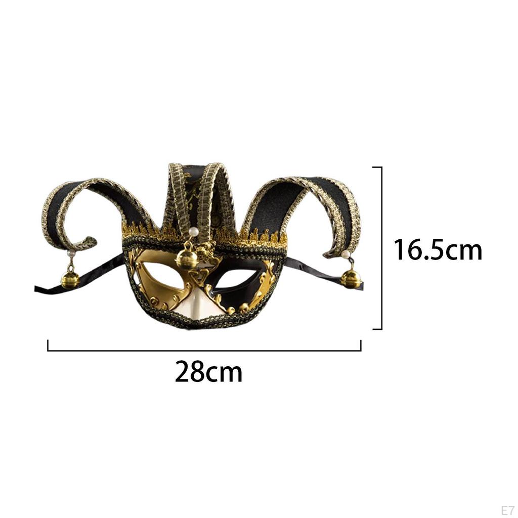 Half Costume Cosplay Masquerade for , Halloween, Party, Festival, Carnival Accessory