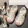 Neue perforierte Sportschuhe für Damen, atmungsaktive Sport-Dad-Schuhe, lässige und vielseitige Schuhe