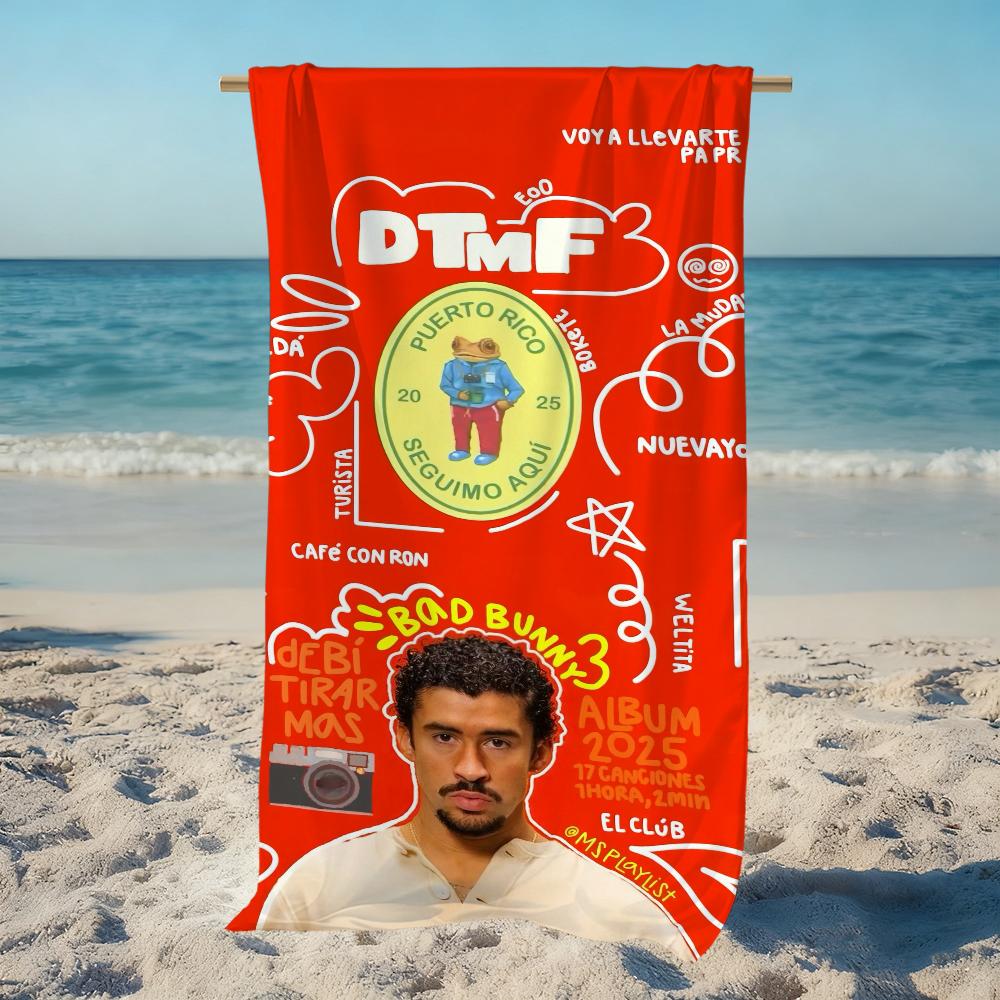 Cattiva cantante DeBi TiRAR MaS FOToS d-dtmf b-Coniglietto Asciugamano da Spiaggia Asciugatura Rapida Morbido Asciugamani da Piscina Regalo per Viaggio Palestra Doccia Campeggio sport