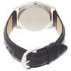 Citizen QQ Armbanduhr analog wasserdicht Lederarmband QA00-301 Herren schwarz
