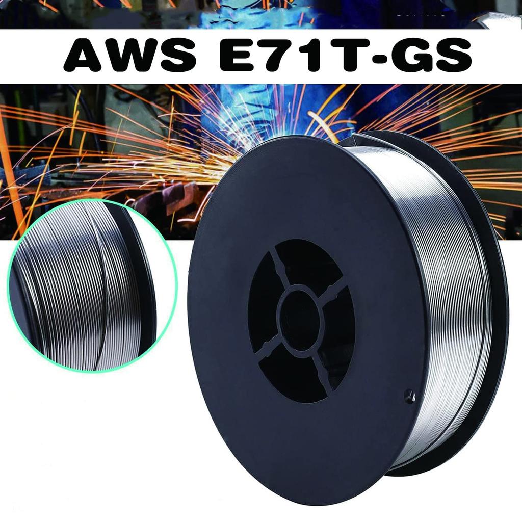 MYYWELD Flux Cored Wire MIG Welding for 1KG Wire MIG Welding Machine Non-Gas 0.8mm E71T-GS Non-Gas (Single Item)