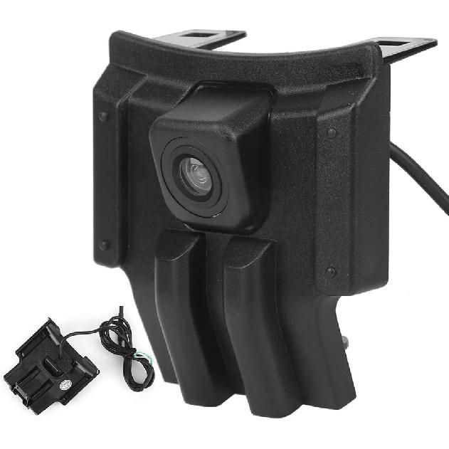 Car Forward View Camera Fit for Prado 2018? 2019, ABS Car Front View Grille Camera CCD HD Parking Forward Camera