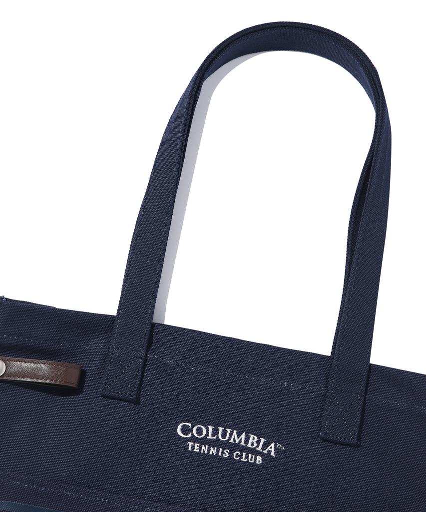 Columbia University Cu Tennis Racquet Canvas Bag Navy