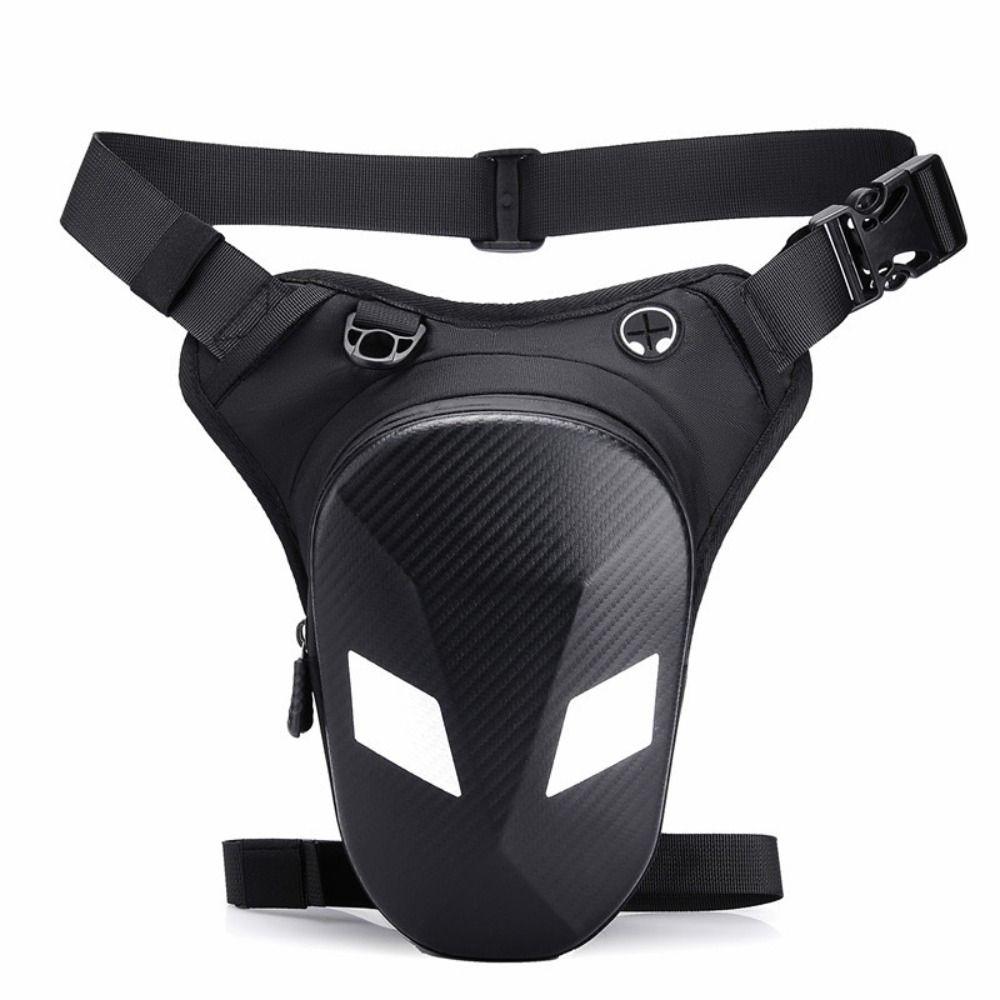 Waterproof Motorcycle Leg Bag Hard Shell Rider Bag Crossbody Bag Waist Pack Men Women