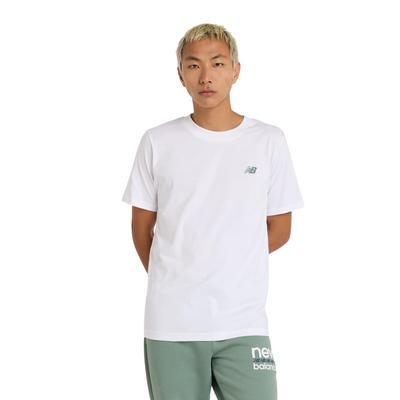 MT51985 Sport Arch Graphic Short Sleeve WT [New Balance] T-Shirt (MT51985) Men's (White)