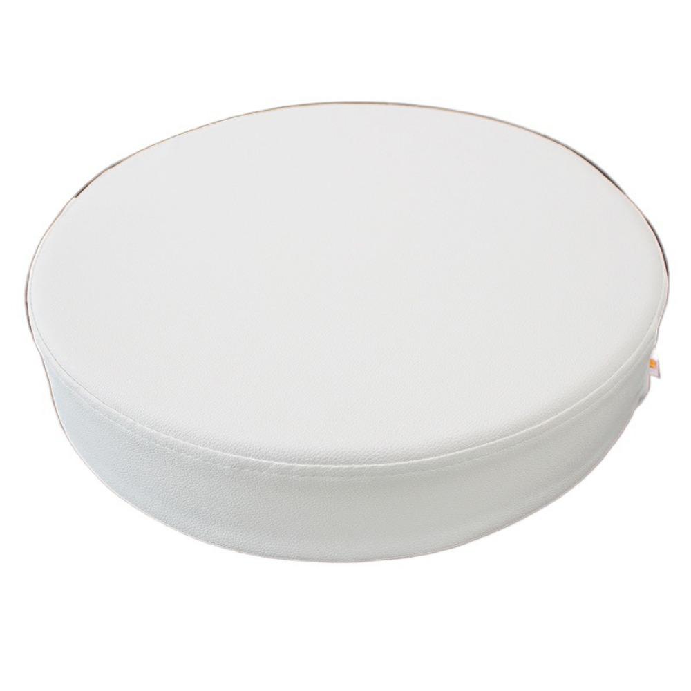 Soft Leather Round Cushion Thicken Window Pillow Practical Upholstered Cushion  Reading