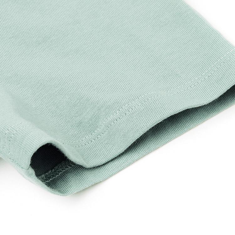 Timberland Short Sleeve Casual Breathable Slim Fit Round Neck T-Shirt Men Tops Embossed-Green A2EKJENE