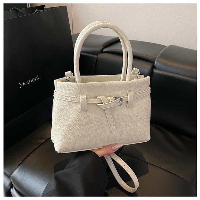 Fashion Hand Carry Small Square Bag Women's New Simple Shoulder Bag Trendy High-end Casual Women's Bag