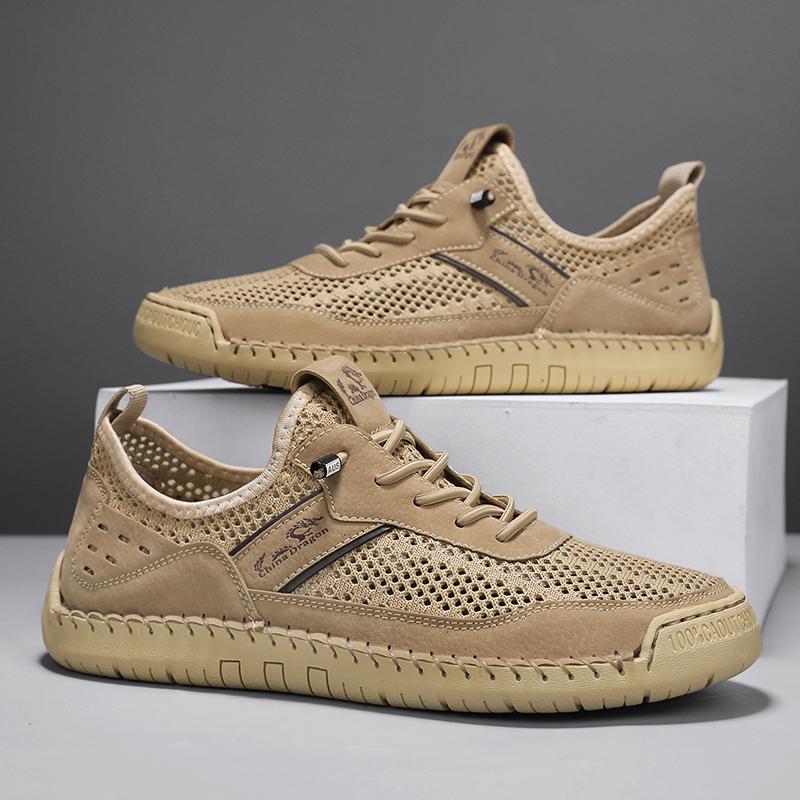 Mode CYYTL Herenschoenen Mesh Zomer Handgemaakt Kwaliteit Sandalen Casual Ademend Outdoor Wandelen Modeontwerper Luxe Tennis Sneakers