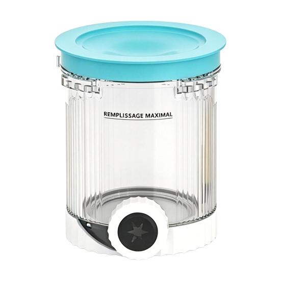Eisaufbewahrungsglas Kompatibel mit Ninja Swirl NC701 NC701C Creami Eis-Softeisbereiter BPA-Frei Lebensmittelqualität Anti-Rutsch-Behälter für die Küche