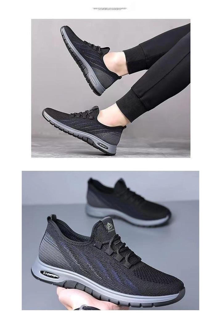 Men's Lightweight Mesh Sports & Casual Driving Shoes - Soft Sole & Breathable