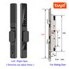 IP65 Waterproof Works With Tuya APP Smart Fingerprint Password RFID Card Lock For Pull Push Sliding Bridge Cutoff Aluminum Door