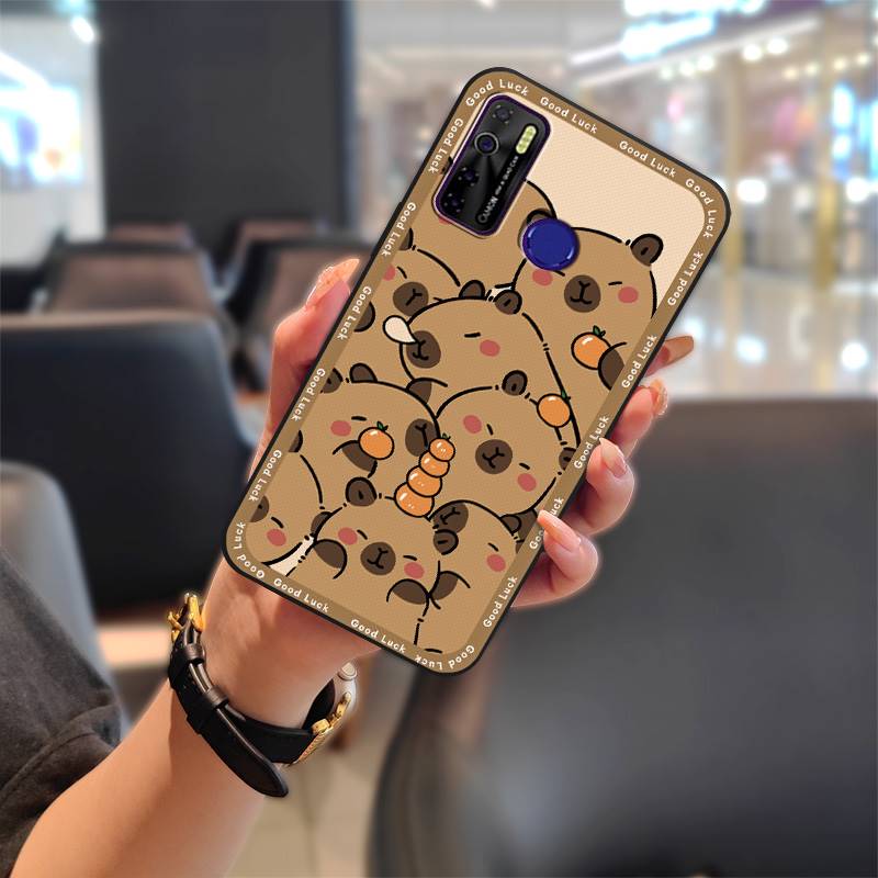 Silicone Waterproof Phone Case For Tecno Camon15/15Air/16S/KD7H/CD6/CD7/Spark5/5Pro Soft case Anti-knock Protective TPU