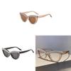 Retro Punk Oversized Cat Eye Sunglasses With Uv400 Protection For Fashionable Outings