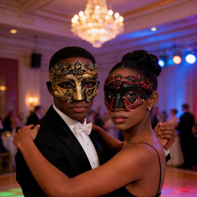 Maschera Mezza Faccia Romana Veneziana Per Halloween Carnevale E Festa In Costume Decorazione Materiale Plastico