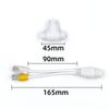 2 In 1 POE Splitter Adapter 3 Way RJ45 Connector Durable Stable Transmission for CCTV IP Camera Security Monitoring System