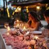 6/10/16Pcs Unscented Discs Floating Valentine's Day Candles Party Wedding Bathtub Decor Romantic Confession Candlelight Decor