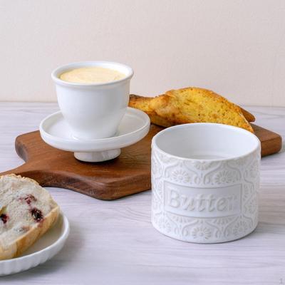 Butter Crock Dish for Counter Large Capacity Home Decor Storage Container Keeper Dining