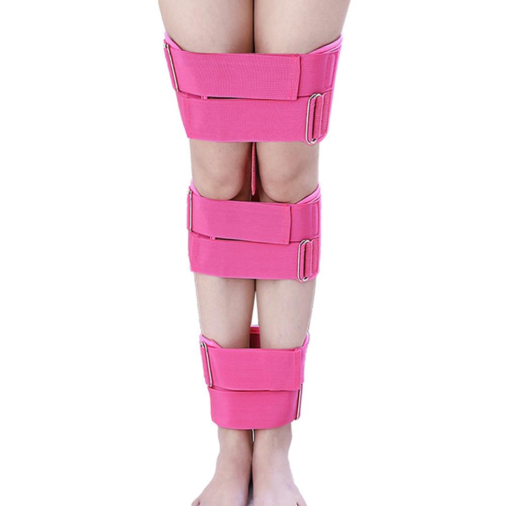 O Type Legs Corrector Belts Bowlegs Strengthen Bandage Kit Correction Strap for Adult Childrenpink
