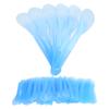 100pcs Cosmetic Spatula Plastic Disposable Hair Removal Cream Tattoo Repair Cream Spatula Blue