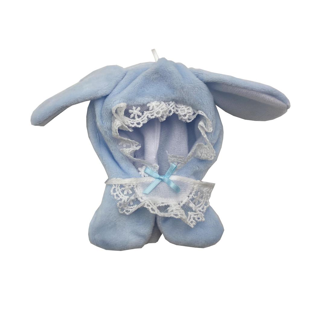AXLUCE - Plush Clothes - Stuffed Animal - Clothes - 10cm - Doll (Rabbit (Blue))