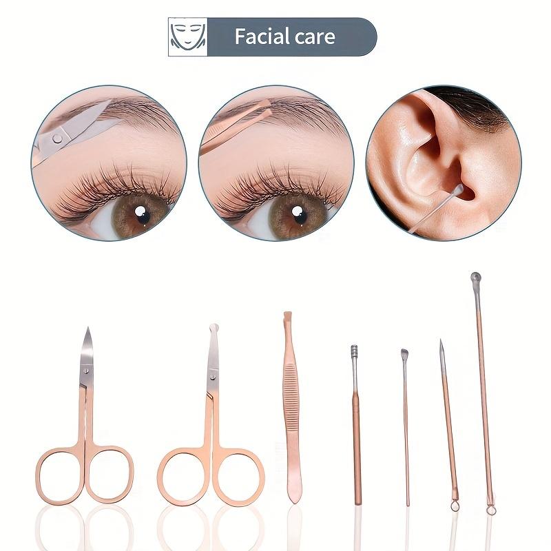 Professional Stainless Steel Nail Clipper Pedicure& Manicure Set -  All Purpose Set For Nails Daily And Salon !