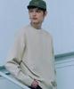 PLACESTUDIOMAN Daily Minimal Round Crew Neck Loose Fit Long Sleeve Knit_4 Colors