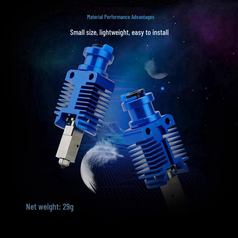 Tuozhu 3.0 Metal Hotend Extruder Kit with Integrated Heatbreak for A1/A1mini